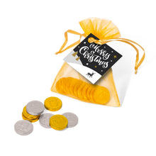 Load image into Gallery viewer, Chocolate Coins Organza Bag