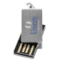 Load image into Gallery viewer, Mini Rotate Aluminium USB 2GB