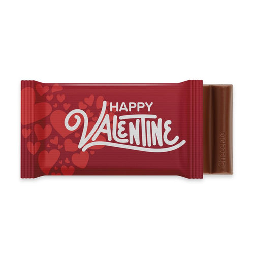 Valentines Chocolate Bar 6 Baton
