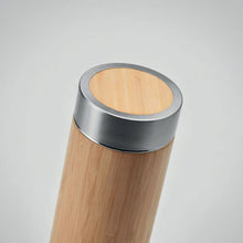 Load image into Gallery viewer, Bamboo Vacuum Flask