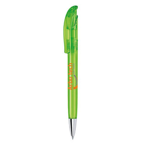 Challenger Clear Ballpen With Metal Tip