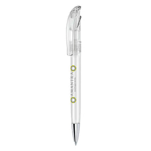 Challenger Clear Ballpen With Metal Tip