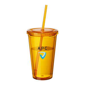 Cyclone Tumbler With Straw
