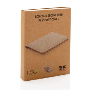 Eco Cork  RFID Passport Cover