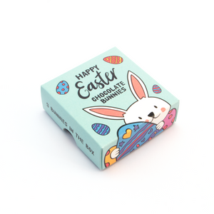 Eco Treat Box - Chocolate Bunnies