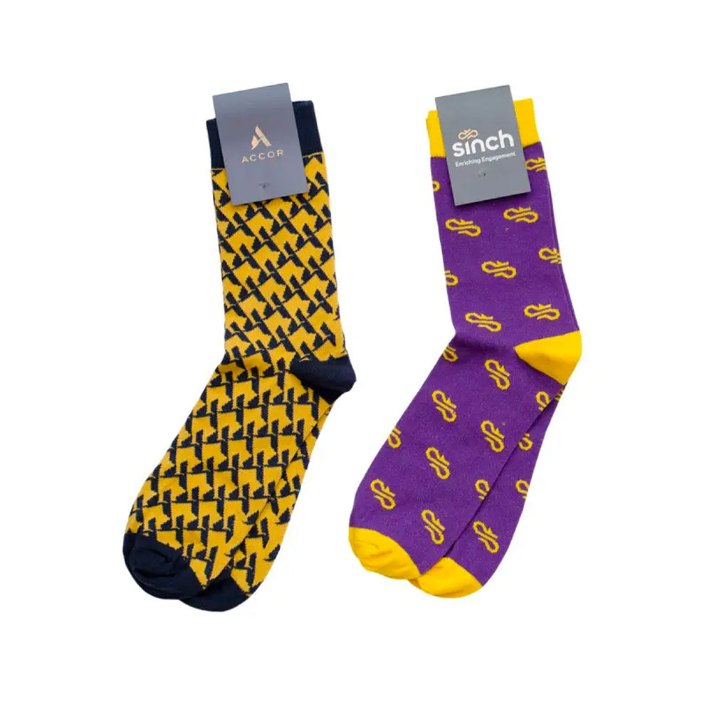 Premium Branded Crew Socks