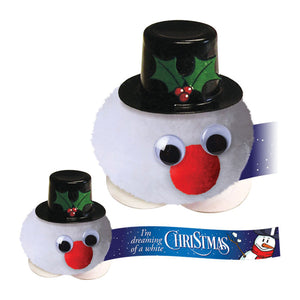 Christmas Snowman Logobug