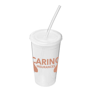 Stadium Cup With Straw