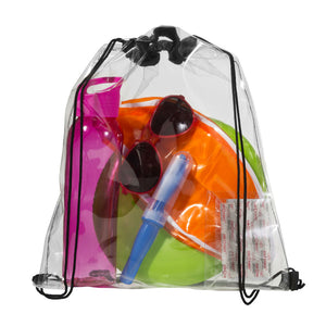 Transparent Drawstring Backpack