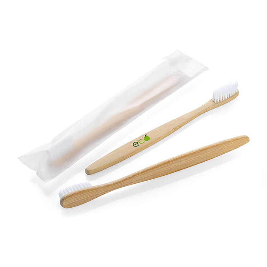 Bamboo Toothbrush in Starch Bag