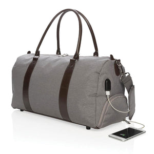 Weekend Bag With USB Output