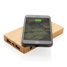 Load image into Gallery viewer, Bamboo Wireless 5W Power Bank