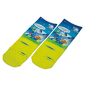 Kids Short Socks Full Colour