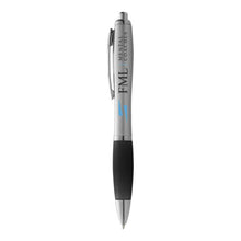 Load image into Gallery viewer, Curvy Silver Ballpen