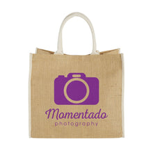 Load image into Gallery viewer, Harry Large Jute Tote Bag