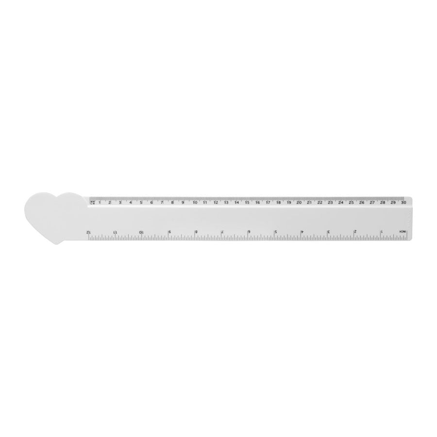 Heartshaper Ruler Heart Shape Ruler 30cm | Crisp Branding