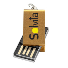 Load image into Gallery viewer, Mini Rotate Aluminium USB 2GB