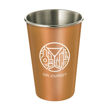 Load image into Gallery viewer, Single Wall Steel Cups 500ml - Crisp Branding